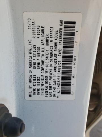 VIN 1HGCR2F81EA088734 2014 Honda Accord, Exl no.12