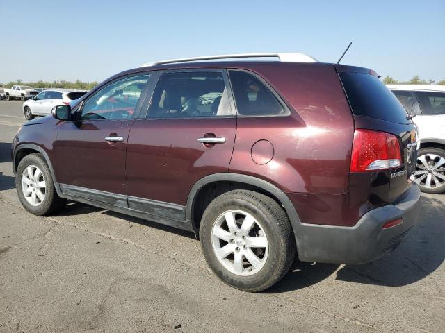 KIA SORENTO LX 2013 burgundy  gas 5XYKT4A26DG369565 photo #3