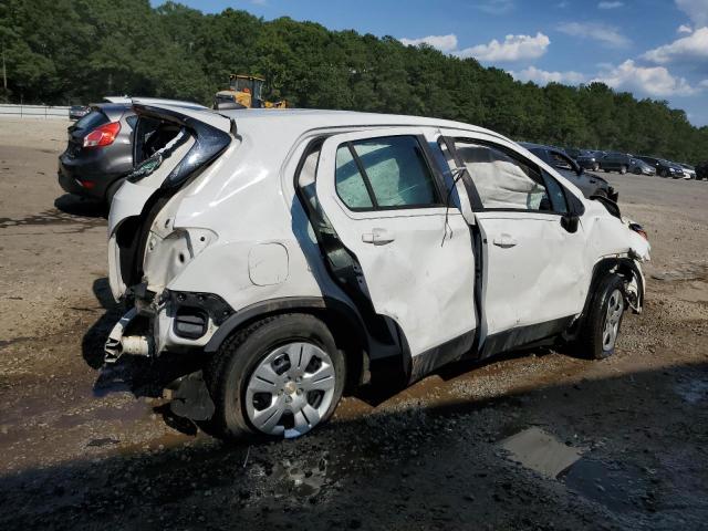 CHEVROLET TRAX LS 2017 white  gas KL7CJKSB9HB181214 photo #4