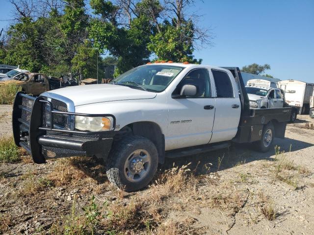 DODGE RAM 2500 S 2003 white  gas 3D7KU28D03G809777 photo #1