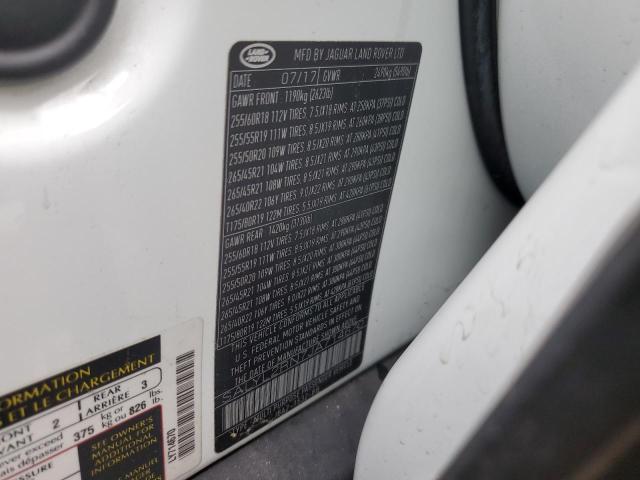2018 LAND ROVER RANGE ROVE - SALYL2RN7JA714670
