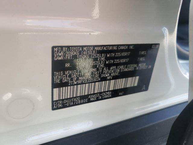 2020 TOYOTA RAV4 XLE - 2T3W1RFV2LC059034