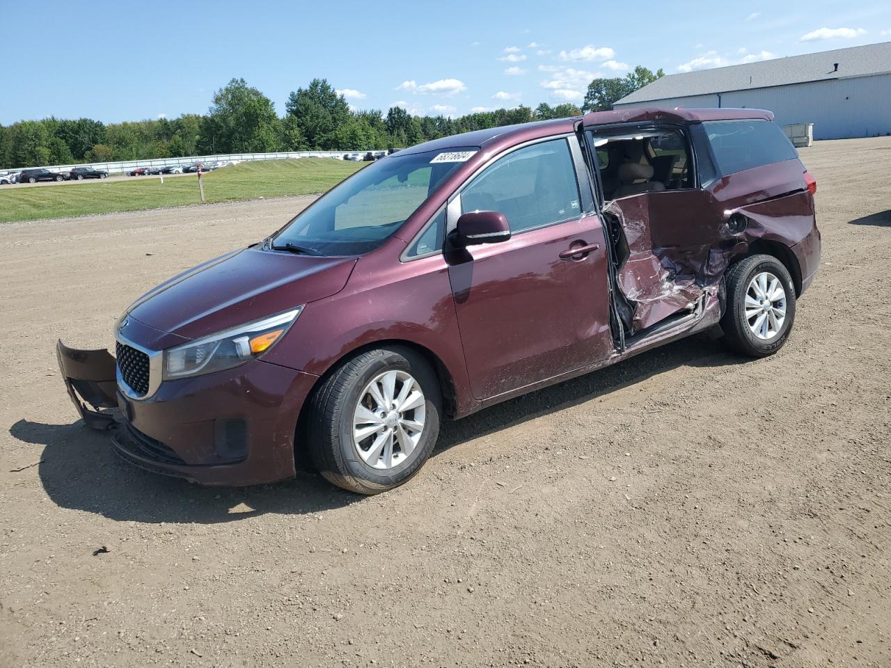 Lot #3020688966 2017 KIA SEDONA LX