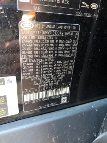 2020 LAND ROVER DISCOVERY - SALRG2RV4L2431312