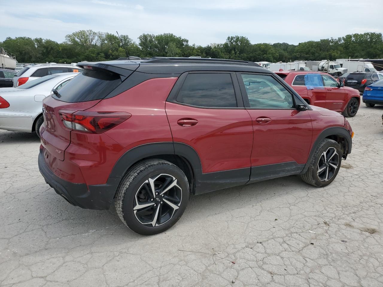 Lot #2862891707 2021 CHEVROLET TRAILBLAZE