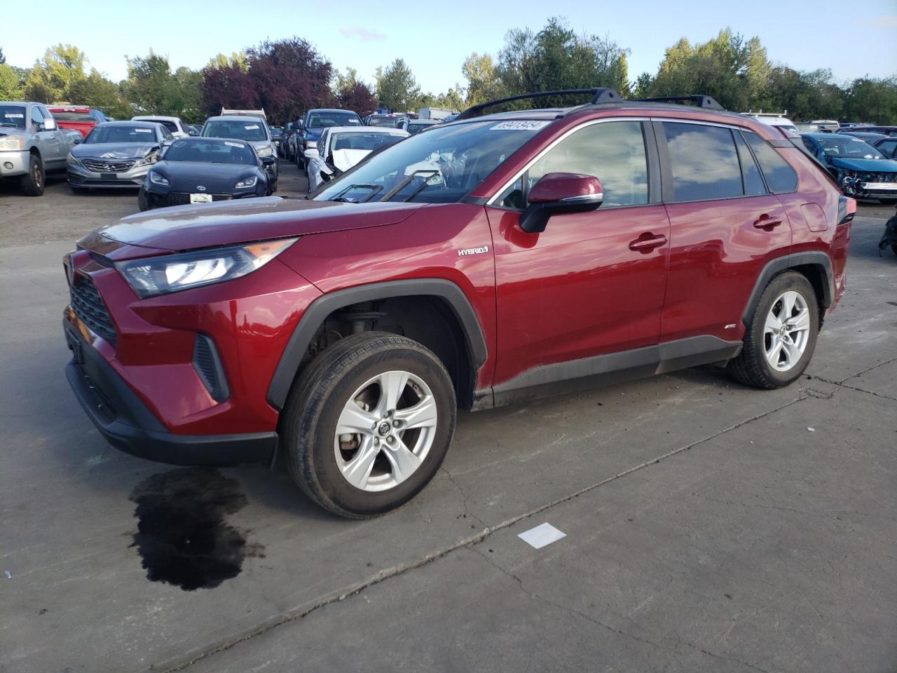 Lot #2902942726 2019 TOYOTA RAV4 LE