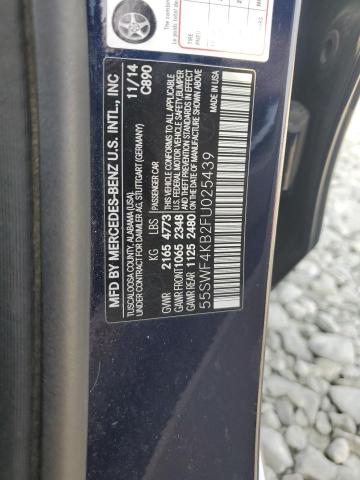 2015 MERCEDES-BENZ C 300 4MAT - 55SWF4KB2FU025439