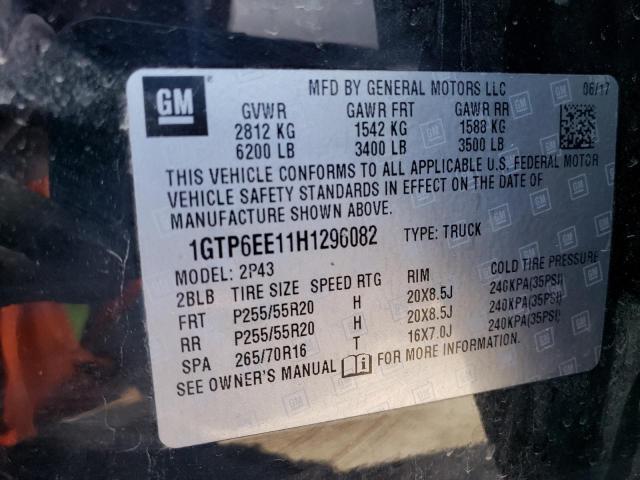 2017 GMC CANYON DEN 1GTP6EE11H1296082