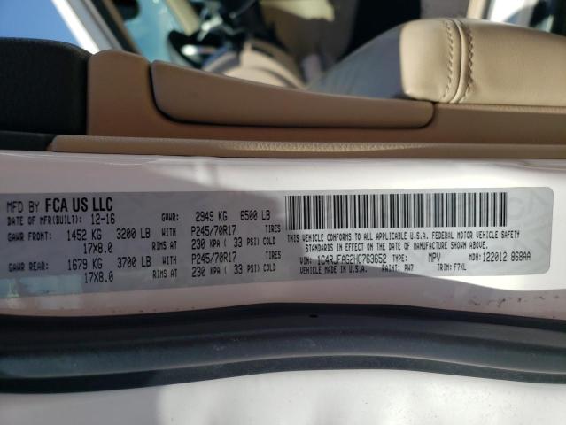 2017 JEEP GRAND CHER - 1C4RJFAG2HC763652