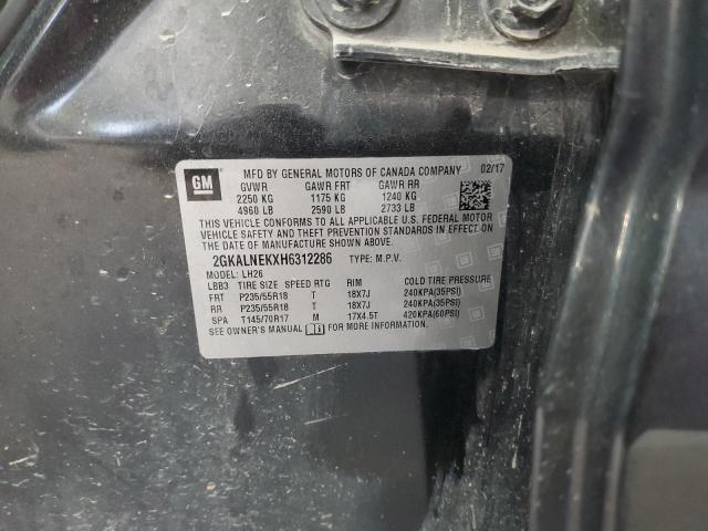 2017 GMC TERRAIN SL - 2GKALNEKXH6312286
