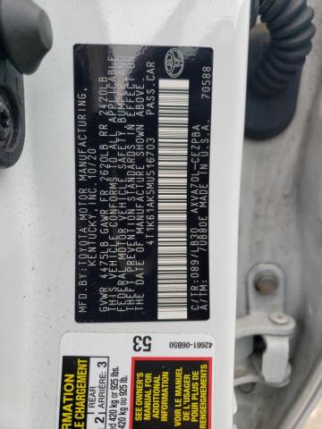 2021 TOYOTA CAMRY XSE - 4T1K61AK5MU516703