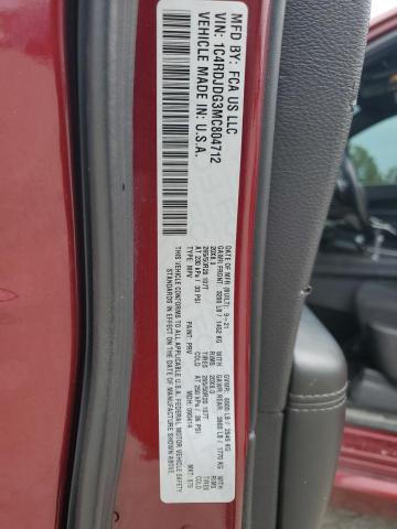2021 DODGE DURANGO GT - 1C4RDJDG3MC804712