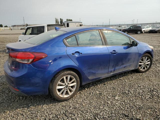 KIA FORTE LX 2017 blue  gas 3KPFL4A76HE132803 photo #4