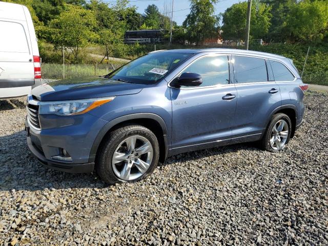 VIN 5TDDCRFHXFS007747 2015 Toyota Highlander, Hybri... no.1