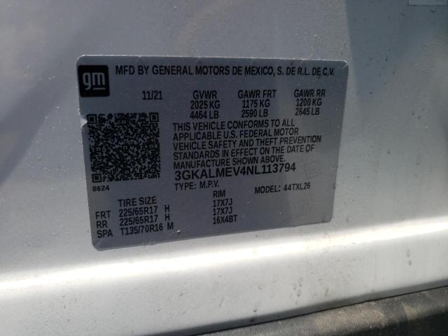 2022 GMC TERRAIN 3GKALMEV4NL113794
