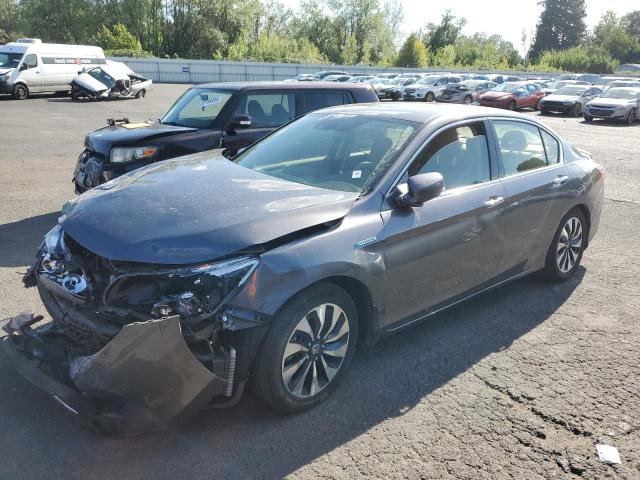 VIN JHMCR6F50HC029337 2017 Honda Accord, Hybrid Exl no.1