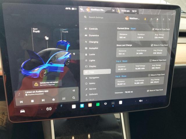 2020 TESLA MODEL 3 - 5YJ3E1EB6LF646261