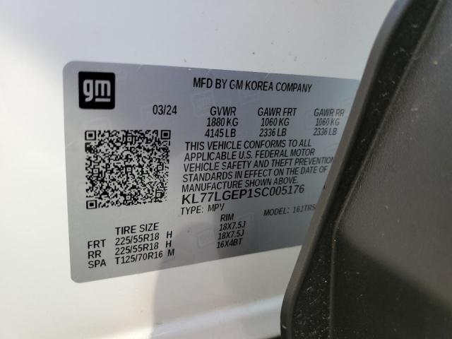 VIN KL77LGEP1SC005176 2025 CHEVROLET TRAX 1RS no.13