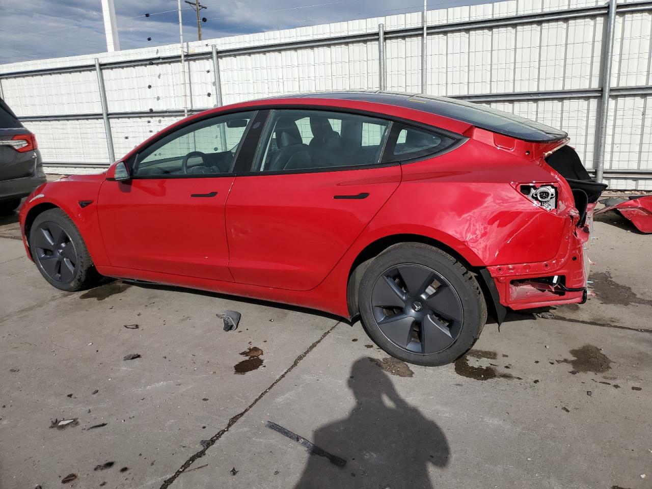 Lot #2919458347 2023 TESLA MODEL 3