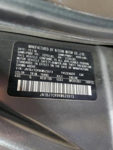 2019 NISSAN ROGUE SPOR - JN1BJ1CR9KW623013