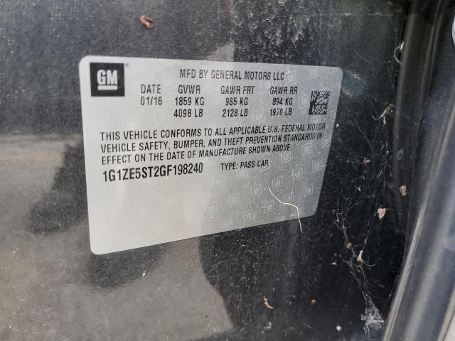 2016 CHEVROLET MALIBU LT - 1G1ZE5ST2GF198240