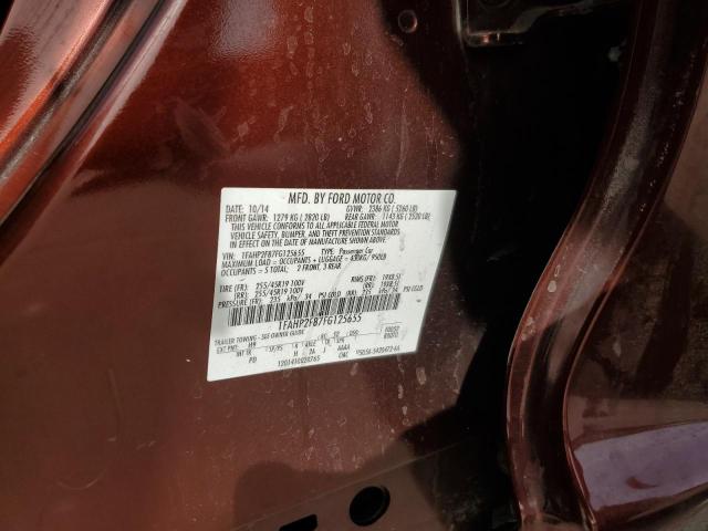 2015 FORD TAURUS LIM - 1FAHP2F87FG125655