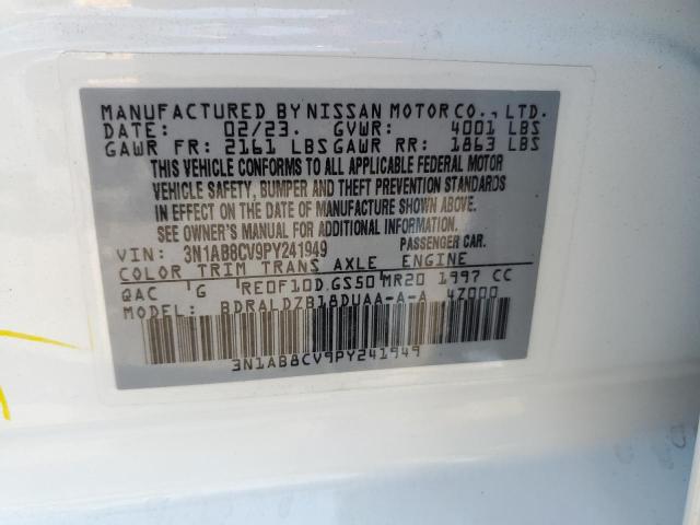 2023 NISSAN SENTRA SV - 3N1AB8CV9PY241949