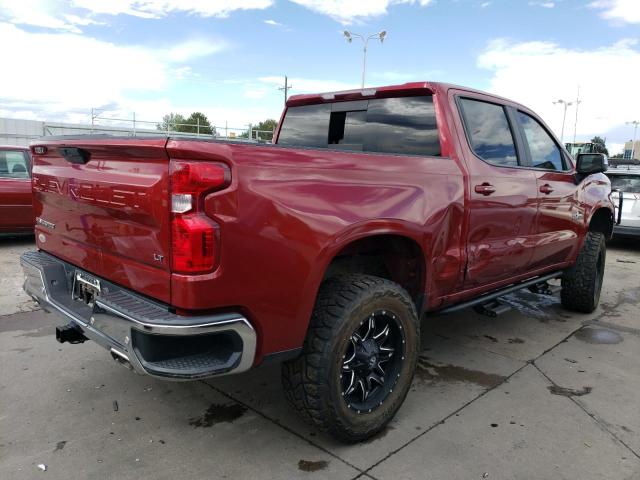 CHEVROLET SILVERADO 2019 red  gas 3GCUYDED8KG200717 photo #4