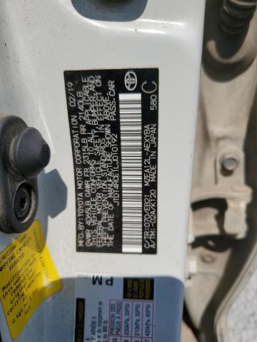 2020 TOYOTA COROLLA XS - JTDT4RCE1LJ010192