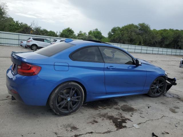 BMW M235I 2016 blue  gas WBA1J7C56GV360675 photo #4