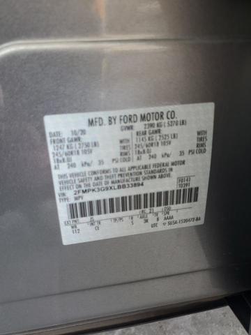2020 FORD EDGE SE - 2FMPK3G9XLBB33894
