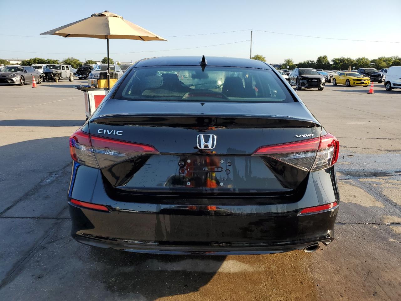 Lot #2855609184 2022 HONDA CIVIC SPOR