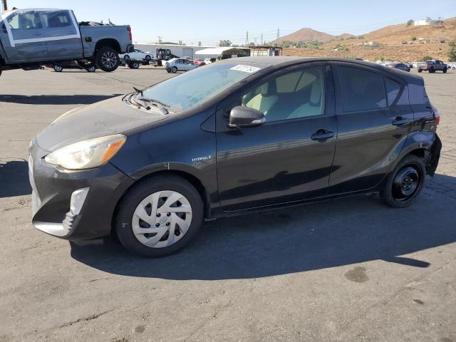 TOYOTA PRIUS C 2016 black  hybrid engine JTDKDTB38G1120722 photo #1