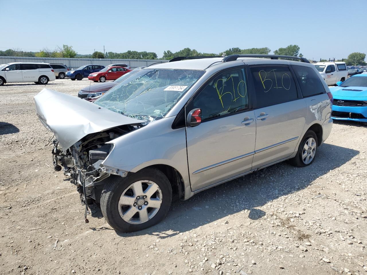 Lot #2836347574 2005 TOYOTA SIENNA CE