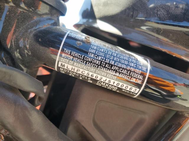 2018 HONDA CMX500 MLHPC5602J5100063