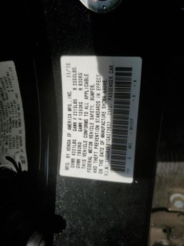 2016 HONDA ACCORD EXL - 1HGCR2F81GA073637