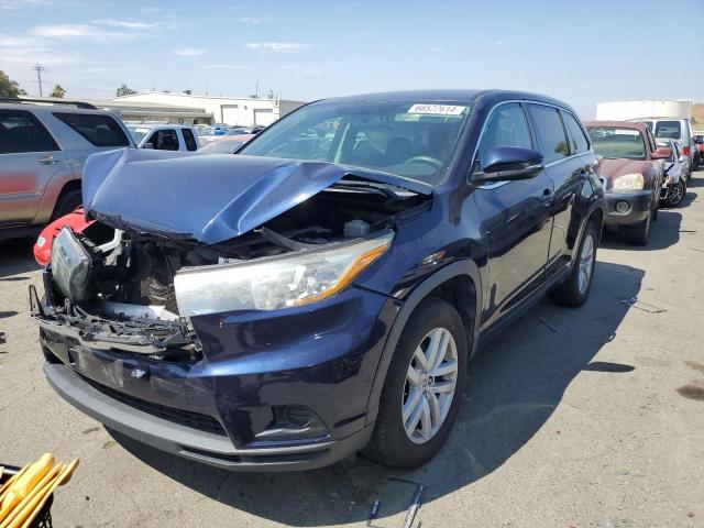 VIN 5TDZARFH1FS013982 2015 Toyota Highlander, LE no.1