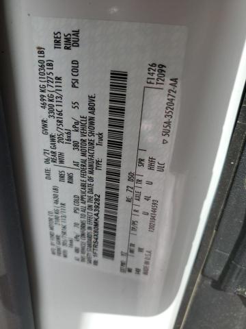2021 FORD TRANSIT T- - 1FTRS4X80MKA39282