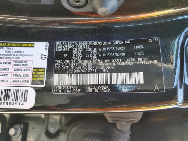2022 LEXUS RX 350 F S - 2T2YZMDA6NC347571