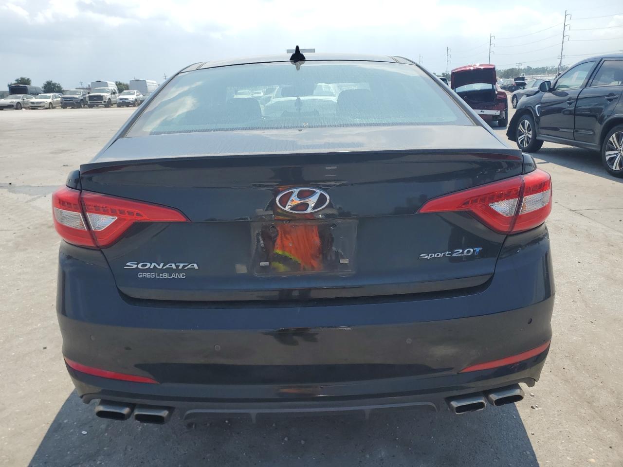 Lot #2972156136 2015 HYUNDAI SONATA SPO