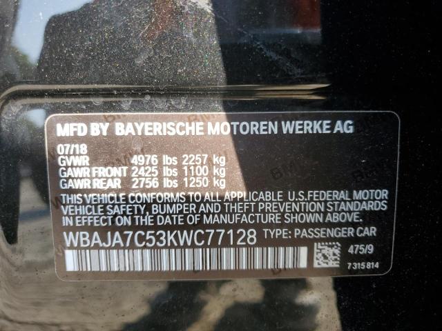 2019 BMW 530 XI - WBAJA7C53KWC77128
