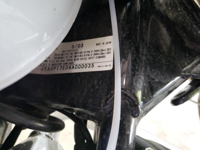 2004 YAMAHA XV1700 A JYAVP17E04A000035