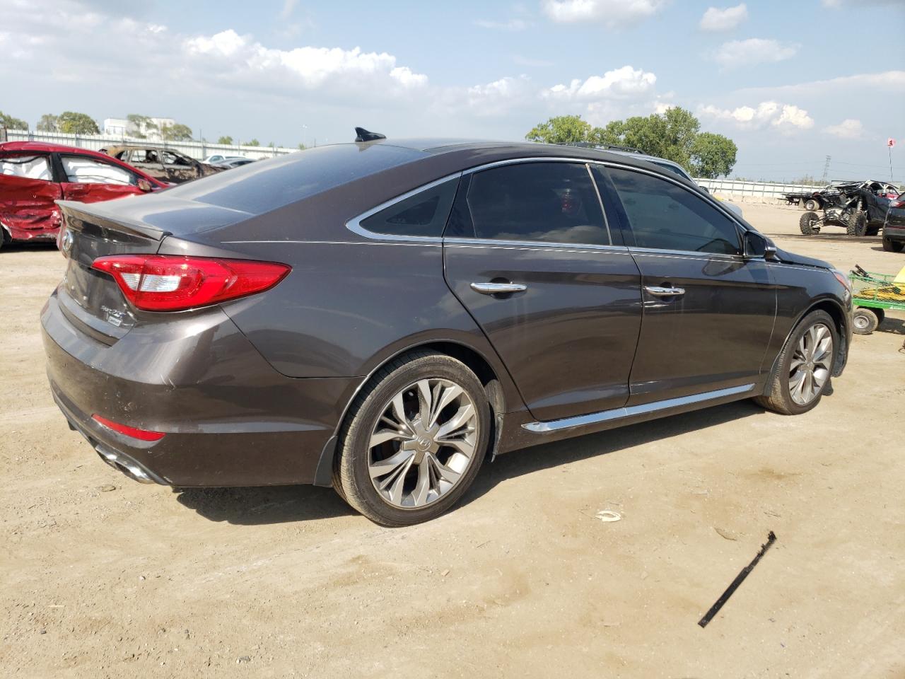 Lot #2805976370 2015 HYUNDAI SONATA SPO