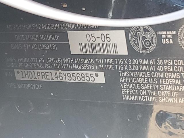 2006 HARLEY-DAVIDSON FLHTCUSE 1HD1PRE146Y956855