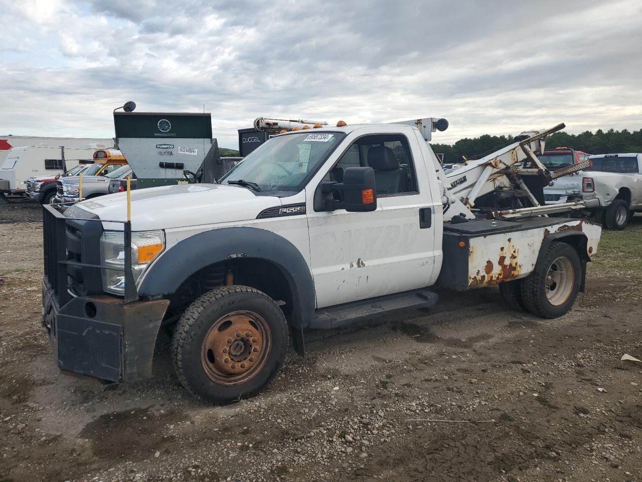 Lot #2804299944 2014 FORD F550 SUPER