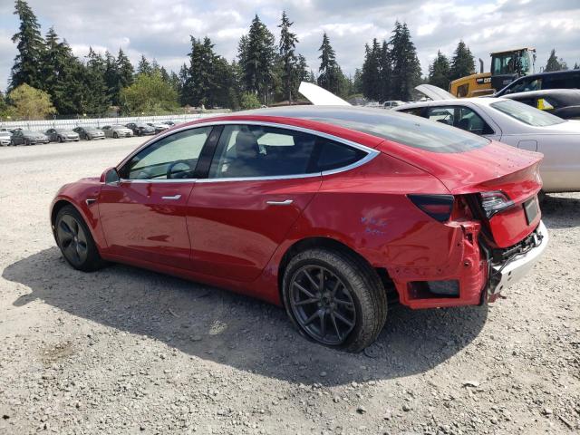 TESLA MODEL 3 2020 red  electric 5YJ3E1EBXLF800874 photo #3