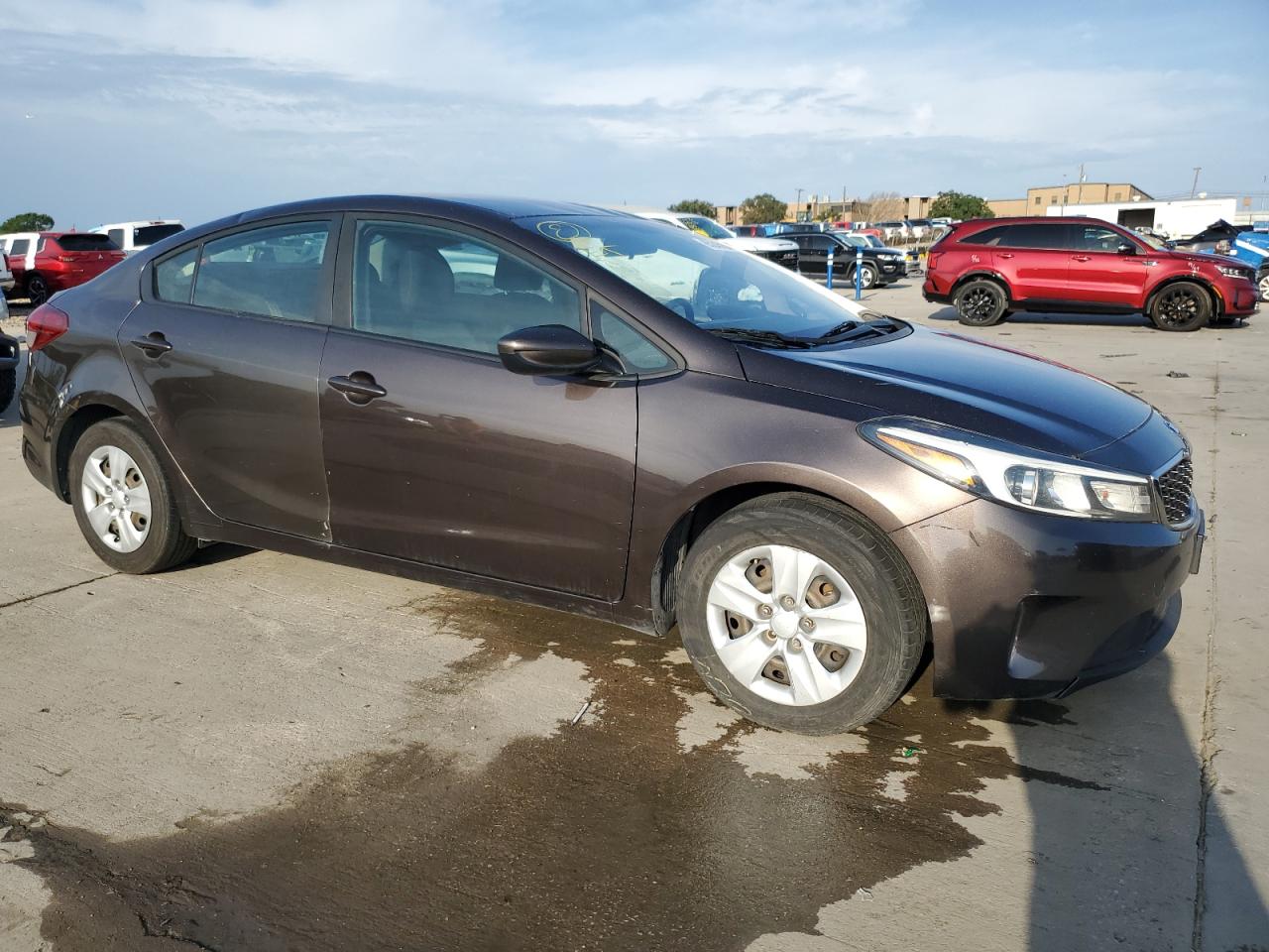 Lot #2794395425 2017 KIA FORTE LX