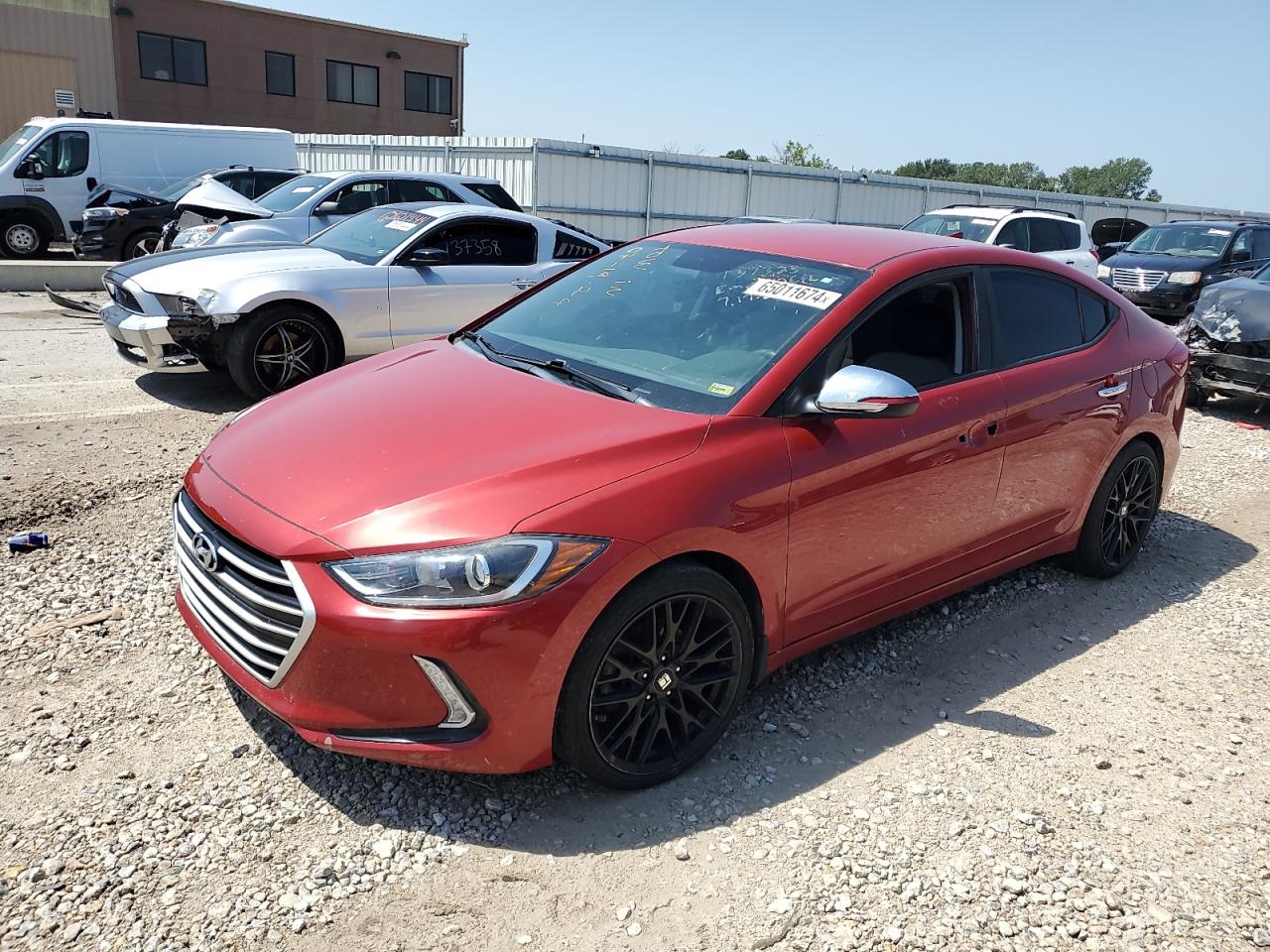 Lot #2809544348 2018 HYUNDAI ELANTRA SE