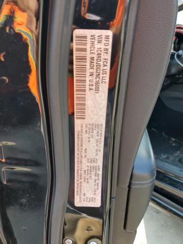 2022 DODGE DURANGO GT - 1C4RDJDG2NC160881