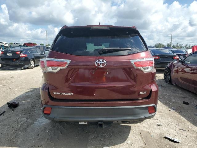 VIN 5TDKKRFH7ES010114 2014 Toyota Highlander, Xle no.6